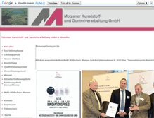 Tablet Screenshot of kunststoff-gummi.de